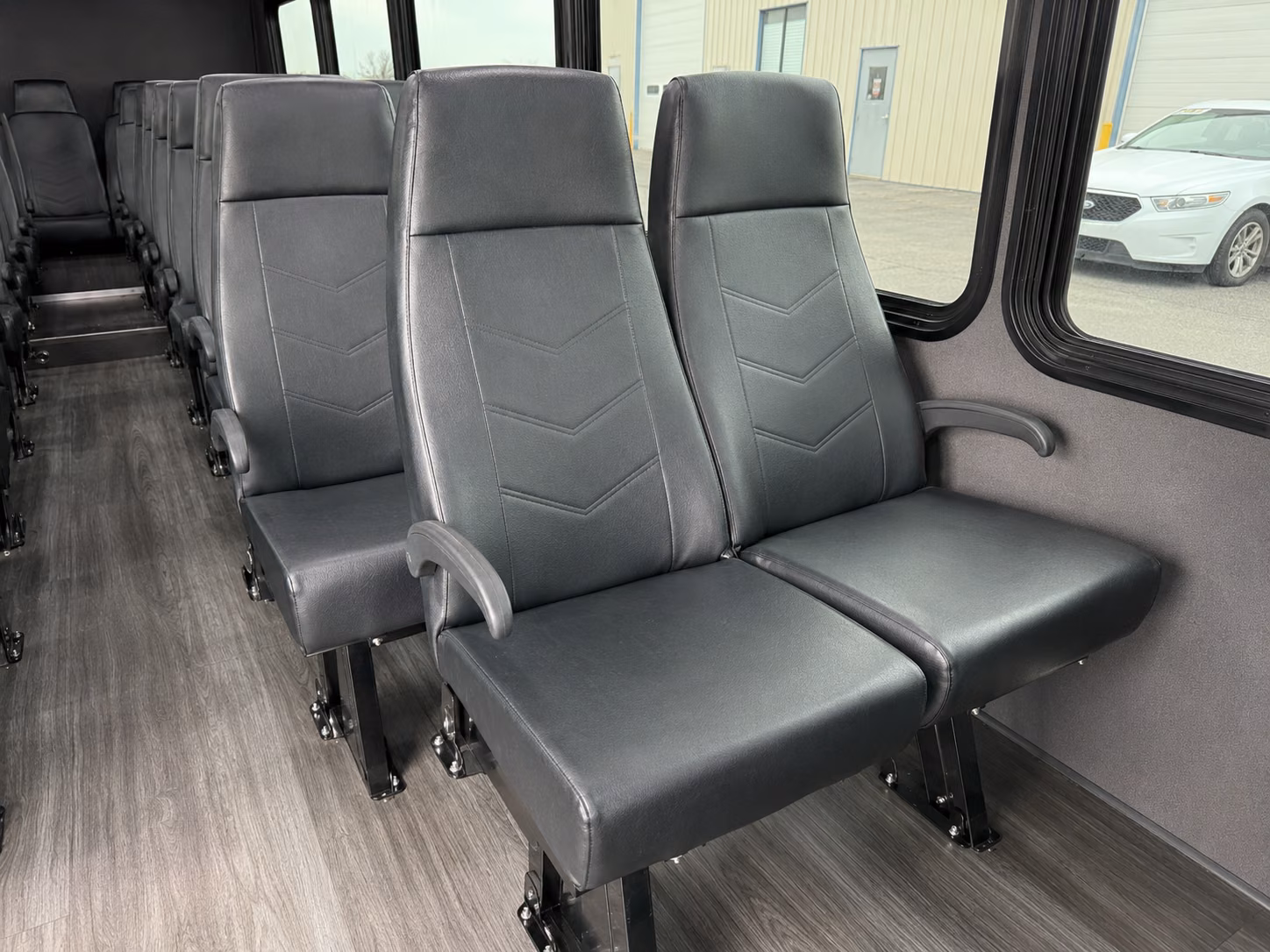 burbank corporate event transportation onboard seating