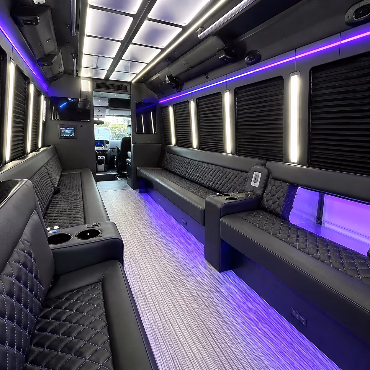 burbank party bus rentals inside