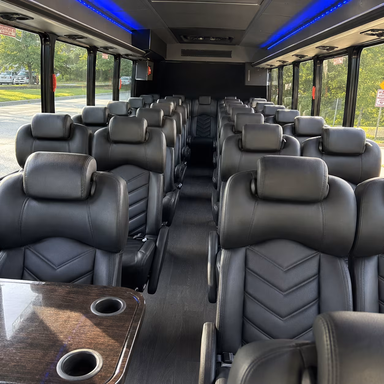 burbank prom transportation onboard seating