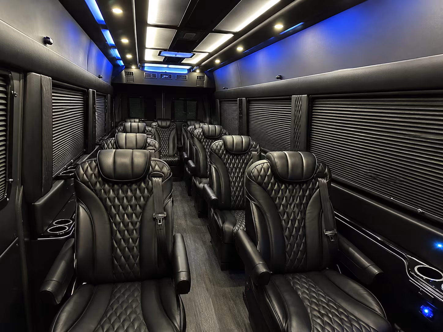 burbank school event transportation onboard seating